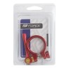 seat clamp FORCE with QR 31.8mm Al. red