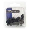 silicone bowden protector FORCE set. black