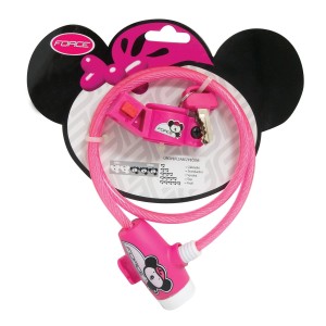 lock child FORCE with holder 80cm/8mm. pink