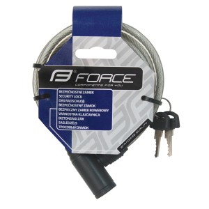 lock F ECO spiral w/ holder 120cm/8mm.transparent