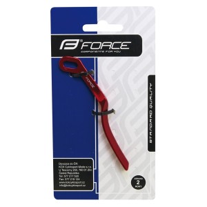 chain guard FORCE Al. anodized red