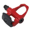 pedals FORCE road with cleats. red