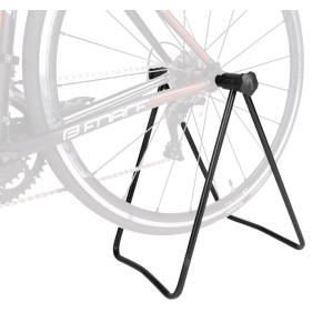 bike display stand. for rear axle or QR. black