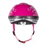 helmet FORCE FUN FLOWERS child. pink-white-grey M