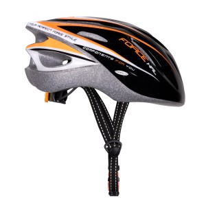 helmet FORCE HAL. black-orange-white S - M