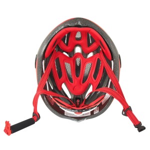 helmet FORCE ROAD. black-red-white L - XL