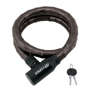 lock F protected without holder 80cm/18mm. black