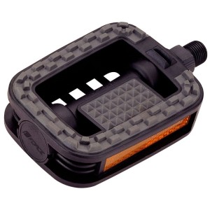 pedals FORCE 807 plastic ANTI-SLIP. black-grey