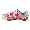 Rennradschuhe FORCE ROAD CARBON rot/weiss 38