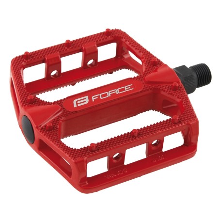 pedals FORCE BMX HOT alloy. red