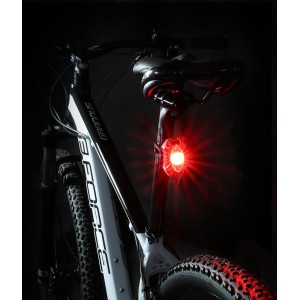rear light FORCE RED. 1 CREE LED 60LM. USB