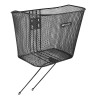basket FORCE front with holder and stays. black