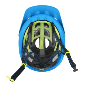 helmet FORCE RAPTOR MTB fluo-blue   L - XL