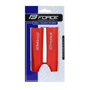 grips FORCE HEX silicone-foam. square. red. packed