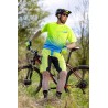 shorts FORCE MTB-11 to waist with pad. fluo L