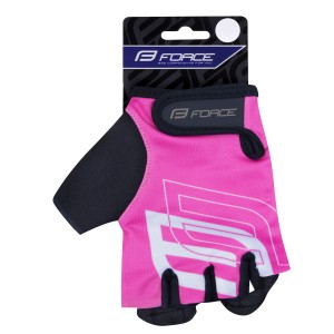 gloves FORCE SPORT. pink M