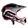 Downhill Helm FORCE TIGER  black-red-white S-M