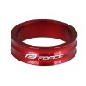 spacer headset FORCE 1 1/8" AHEAD 10 mm Al. red