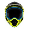 helmet FORCE TIGER downhill. black-fluo L-XL