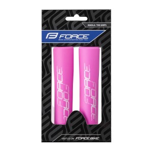 grips FORCE LOX silicone. pink. packed
