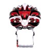 helmet FORCE BAT. black-white-red  L - XL