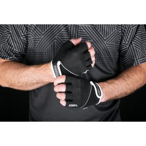 gloves FORCE GEL. black L