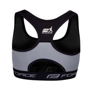 sports bra FORCE BEAUTY. black-grey L