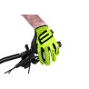 gloves F MTB SPID 17 summer. w/o fastening. fluo L