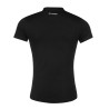 T-shirt F SENSE short sl.. black.white print L