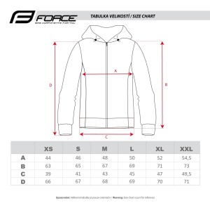 jacket/sweatshirt F ELEGANT with zipper black L