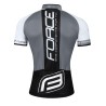 jersey FORCE TEAM18 short sleeves. black-white 3XL