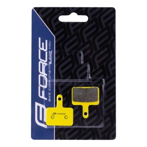 disc brake pads FORCE SH M08 sintered. with spring