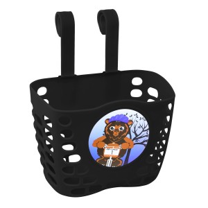 basket for handlebar baby. black