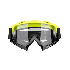 goggles FORCE GRIME downhill bl-fluo. clear lens