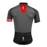 jersey FORCE SQUARE short sleeves. grey-red L
