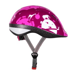 Helm FORCE FUN PLANETS child pink-white S