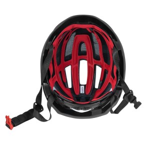 helmet FORCE LYNX. blk-red-white. L-XL