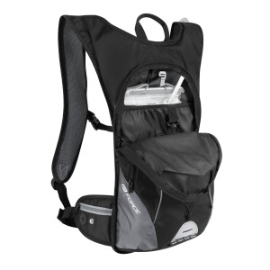 backpack FORCE BERRY ACE PLUS 12L+2L res. blk-grey