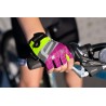 Handschuhe F SQUARE kid fluo-pink