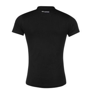 T-shirt F SENSE short sl.. black.white print L