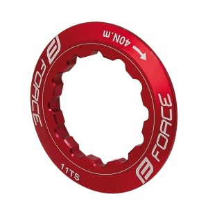lockring FORCE for cassette 11 t. red