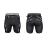 shorts FORCE MTB-11 with sep. pad  red 3XL
