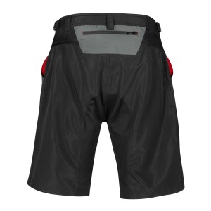 shorts F DOWNHILL MTB with sep. pad black-grey 3XL