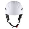 helmet FORCE SKI white  grey print XS-S