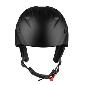 helmet FORCE SKI black  grey print XS-S