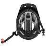 Helm FORCE AVES MTB  schwarz-weiß  mattiert L-XL