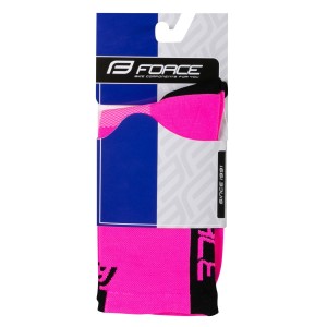 socks FORCE LONG PRO  pink-black S-M/36-41