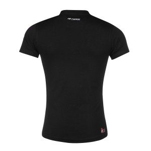 T-shirt FORCE RIDE short sl.  black L