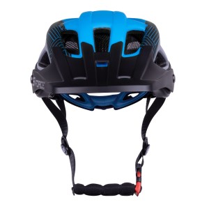 helmet FORCE AVES MTB  black-blue  matt S-M