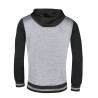 sweatshirt F ROCKY with zipper  black-blue L